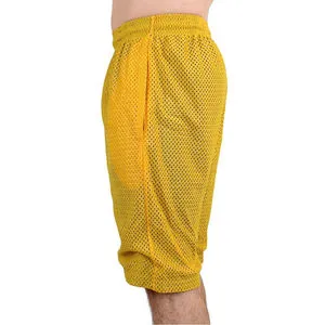 Mesh Shorts Lightweight Breathable Athletic Gym Training Bottoms Quick Dry Sportswear Casual Activewear with Elastic Waist