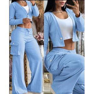 New Two Piece Women Casual Set Fashionable Casual Suit for Women