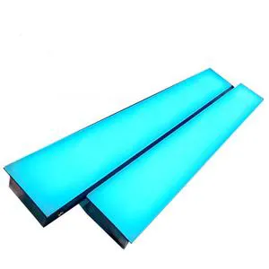 Color Changing Slim Outdoor Wall Floor Pave Rectangular Ground Led Brick Light Weight Recessed Linear Light for Road