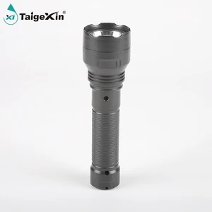 Rechargeable LED Flashlight with 1200mAh Lithium Battery2-Mode Dimming Push Switch Control for Camping/Emergency/Outdoor