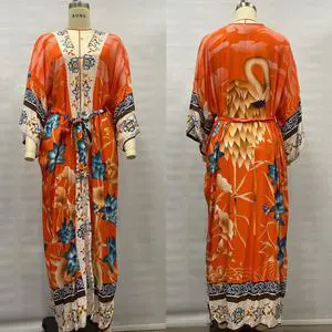Sexy Beach Cover up Print Cover-ups Beach Women Beachwear Female Swimsuit Cover up Women Bikini Sarong