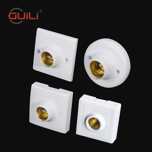 Factory Wholesale Cheap Adapter Socket B22 and E27 Holders Led Bulb Lamp Holder Ip67