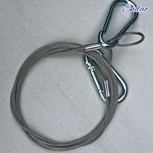 Customizable Endao Black Oxide Finish Round Anti-Fall Loop Connector Specialized Rigging for Stage Lighting Setup