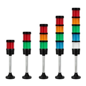 ONN-M4 24V LED Stack Tower Light RYGWB Equipment Indicator Warning Lights For CNC Machine