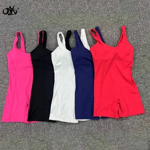 High Elasticity Comfortable Gym Jumpsuit High Strength Quick-drying Breathable Sports Jumpsuits Wholesale Simple Women Yoga Wear
