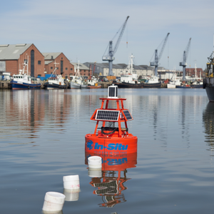 LED Lighted High Visibility Floating Buoy for Water Quality Monitoring Marine Supplies