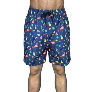 Men's Swimming Trunks Casual Vintage 100% Cotton Quick Dry Breathable Elastic Beach Surfing Shorts