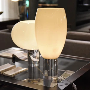 Wholesale Modern Glass Table Lamp Bedroom Bedside Atmosphere Lights for Hotel Bar Vintage Indoor Decorate Designer Table Light