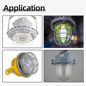 Explosion-Proof Glass Lamp Cover for Airport Signal & Industrial Lighting