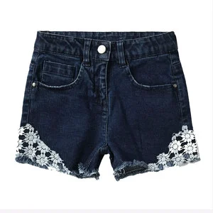 New Latest Embroidery Denim Short Women Casual Frayed Destroyed Print Denim Short Jeans Whole Selling Price Women's Denim Shorts