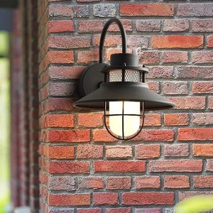 Retro Outdoor Wall Lamp Led Waterproof For Exterior Walls Balconies Terraces Courtyards Entrance Lighting