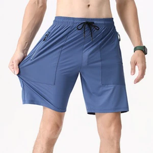 Double Layer Sports Shorts Outdoor Running Quick-Drying Active Bottoms Drawstring