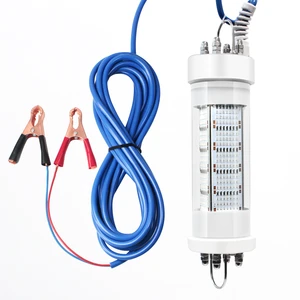 DC12V/24V 140w 200w 300w 400w 500w 600w Deep Drop Underwater Fish Lamp Waterproof Led Fishing Light for Night Boat