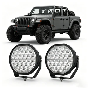 9 Inch 150W Long Range LED Driving Light 12000LM Spot Beam Dual Color DRL IP68 9-32V For 4x4 Off Road Truck SUV ATV UTV