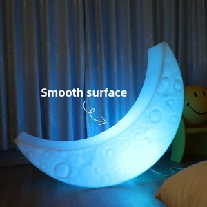 Moon Lamp Designer Internet-Famous Decorative Modern Minimalist Remote-Controlled Floor Lamp Bedroom Living Room Crescent-Shaped
