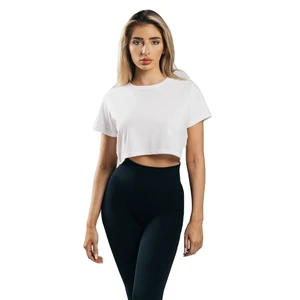 2026 Women's Blouses High Quality Sustainable Casual Summer Crop Tops Patches Appliques Breathable Anti-Wrinkle Short Sleeve Tee