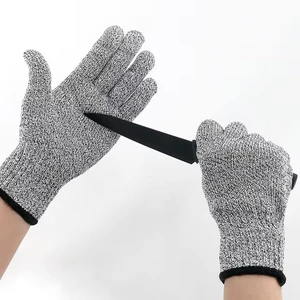 LY Lightweight Anti-Cut Safety Gloves Cut-Resistant Polyethylene Fiber Material for Construction Factory Use Anti-Slip Feature