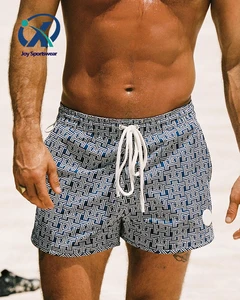 Custom Swim Shorts Design Your Own Board Shorts Black Board Shorts Beach Surf Shorts Men Summer Sublimated Swim Trunk