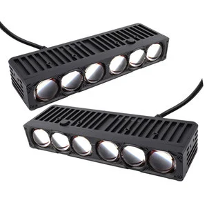 High Pwer LED Light 6 Lens LED Pojector Lens 150W LED Grille Light 6500K Car Off Road Driving Light LED Grille Light