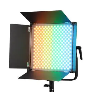 360 Full Color 60W Dimmable Bi-Color 2700K-6500K Led Panel Light Rgb Led Video Light for App/Dmx Control