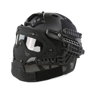 Tactical Helmet Fast PJ Low Carbon Steel Wire Safety Helmet Short Vents Safety Outdoor Aramid Covers Fast Full Face Helmet