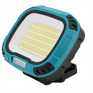 Portable LED Work Light Magnetic Base 4 Lighting Modes Rechargeable 5400mAh Battery IP20 Rated For Car Repair Fishing Emergency