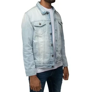 Fashionable Men Casual Denim Jacket Stylish and Durable Men Denim jackets Perfect for All Occasions Wholesale Jacket For Man