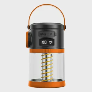 Portable Lithium Rechargeable LED Camping Lantern Outdoor Light USB Powered Waterproof Tent Hiking Emergency Lamp