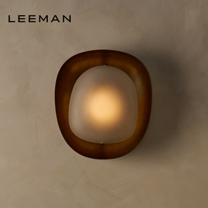 Artistic Retro Resin Wall Lamp French Vintage Style LED Decorative Wall Sconce For Living Room TV Background Bedroom Bedside
