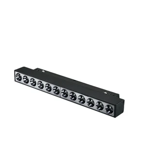 Modern 6W 30W Dimmable LED Magnetic Grill Light H20 Series L220*W22*H45mm Aluminum Lamp Body for Living Room 24 Ra90 Beam Angle