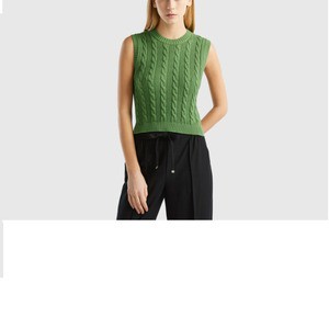 Women's Fashion Lightweight Red O-Neck Oversize Vest Casual Sleeveless Tops Soft Sexy Knit Vest Summer Shirt From BD