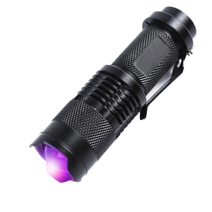 Portable Outdoor Camping LED Flashlight with Mini Zoom Dimming and Glare Features Dual-Purpose Power Supply Telescopic Zoom