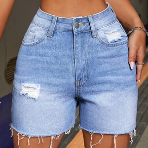 shorts for women Latest Fashion Design Summer Ripped Denim Women Jeans with Full Customization Jeans women's shorts