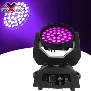 Professional Lighting Zoom Wash Moving Head Light 36pcs Stage DJ Party Lights