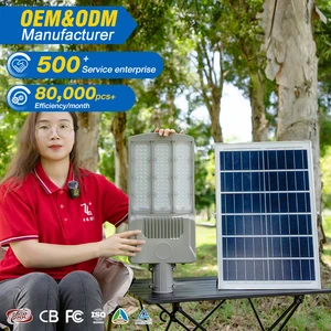 100w 150w Waterproof Outdoor Ip66 Security Yard Lighting Die-cast Aluminum Separate Led Solar Street Light
