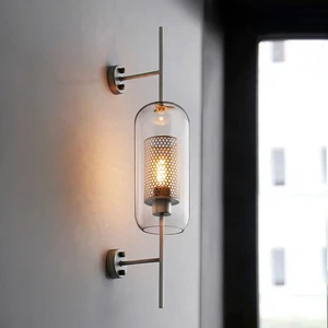 Industrial Style Living Room Wall Lamploftvintage Light Luxury Corridor Hallway Staircase Bedroom Bedside Glass Ball Wa