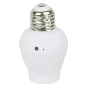 Smart Lamp Holder Wifi Light Bulb Socket Wireless Remote Control Screw-type Lamp Holder with Switch Wall Socket