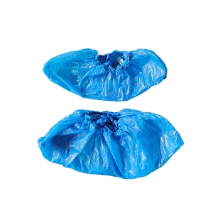 Cheap Disposable Anti-Skid Wear-Resistant Waterproof PE Machine Shoe Covers Safety Shoe Covers