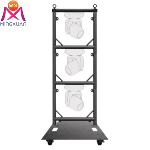 Dragonstage Aluminum Lighting U-shape Truss Rolling Baseplate Stage Light Connector