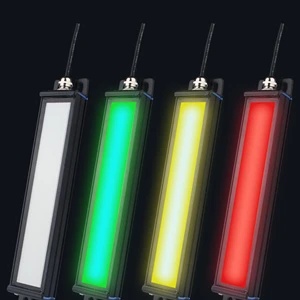 Jiujia 24V Tri-Color LED Integrated Strip Warning Signal Light Machine Tool Waterproof Explosion-proof Alarm Indicator Equipment