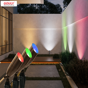 Gouly Factory Price Lamp Led Exterior Lawn Garden Ip65 Waterproof Rgbw Outdoor Spot Light Landscape