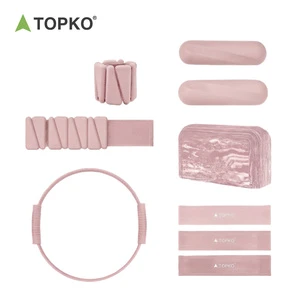 TOKPO Portable Pilates & Yoga All-in-One Kit - Lightweight Home Fitness Set for Workout, Travel & Studio Use