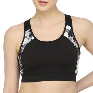 Custom Size Different Color Breathable Eco-Friendly Quick Dry Front Sports Bra Women Gym Use Light Support Removable Pads