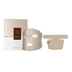 Wholesale Customized Silicone Red Infrared 7 Colors LED Light Therapy Mask For Home Use Facia Neck Skin Whitening Beauty Device