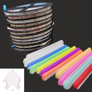 Flexible Silicone 4mm/6mm/8mm/12mm Separated Neon Flex Light With Neon Led Tube For Advertising Neon Signs