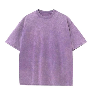 Heavyweight 100% Cotton T-Shirt Basic Oversize Plus Size Fashion For Men Women Custom Printing Logo Solid 230 Grams High Quality
