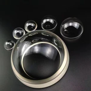 Custom-made Optical Glass Bk7 Tempered Dome Lens Optical Equipment 3 Years Spherical Optical Window Optical Lenses Frames 60/40