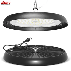 UFO LED High Bay Light 150W 200W 240W 22000LM Industrial Pendant Lamp for Warehouse Factory Workshop Gym Garage Barn