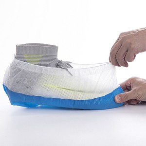 Waterproof Disposable Plastic PP PE Coated Shoe Cover PPE Products