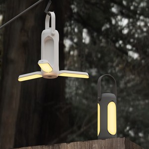 New Style Portable Outdoor Camping Lantern Warm Light Tent Lamp Rechargeable Led Camping Light for Hiking